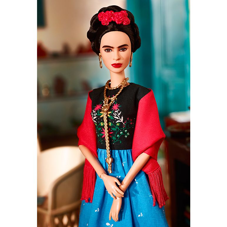 Barbie Inspiring Women Frida Kahlo Collector Doll - Feminist Icon Doll